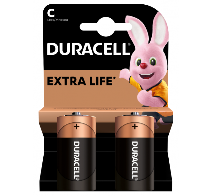 Батарейка Duracell LR14 MN1400 KPN 02*10