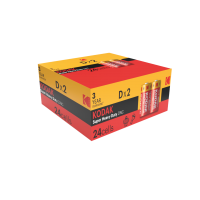 Батарейка Kodak EXTRA HEAVY DUTY R20 коробка 1x2 шт.