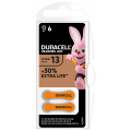 Батарейка Duracell HA 13 уп. 6 шт.