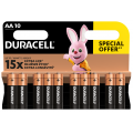 Батарейка Duracell LR06 MN1500 уп. 1x10 шт.