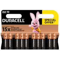 Батарейка Duracell LR06 MN1500 уп. 1x10 шт.