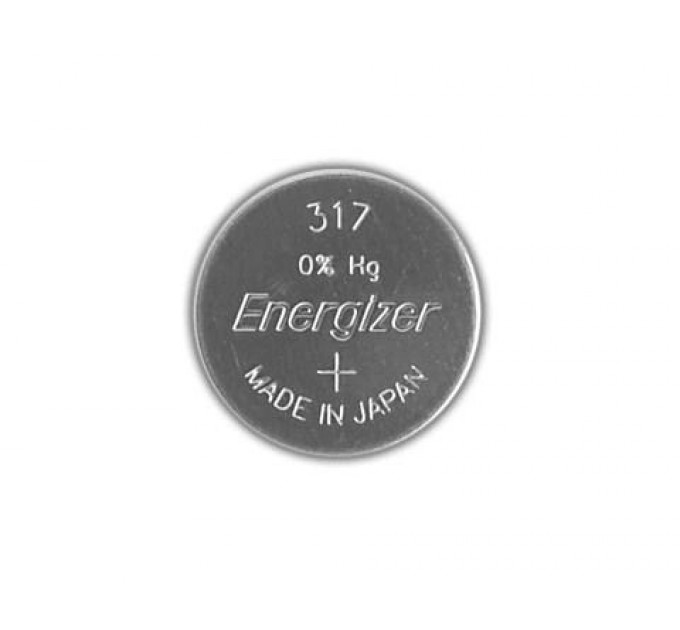 Батарейка ENERGIZER Silver Oxide 317-1Z.Z1 MBL1 ZM уп.