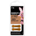 Батарейка Duracell HA 312 уп. 6 шт.