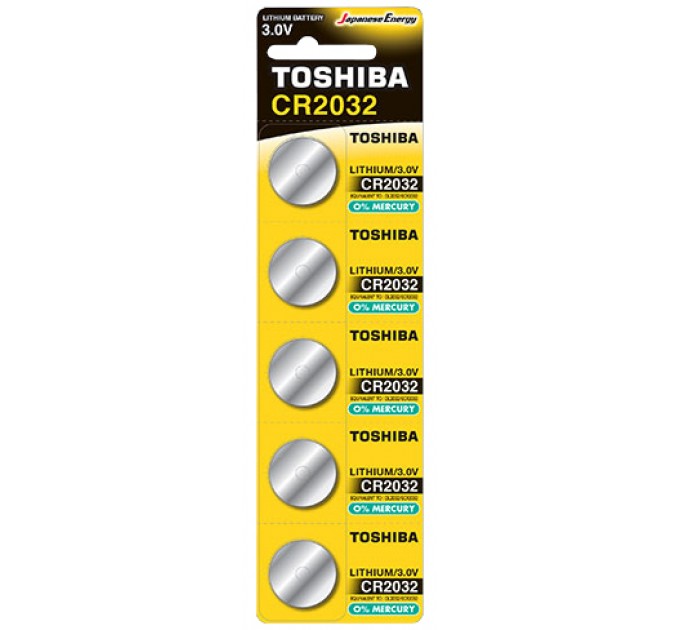 Батарейка Toshiba CR2032 BP 1X5