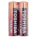 Батарейка Toshiba LR6 Economy Alkaline термозбіжна плівка 2 шт