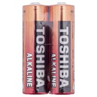 Батарейка Toshiba LR6 Economy Alkaline термозбіжна плівка 2 шт