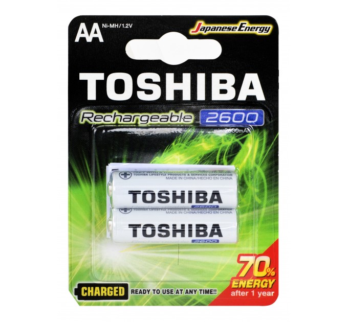 Акумулятор Toshiba TNH-6GAE (AA 2600mAh x 2 pcs)