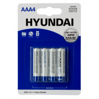 Батарейка Hyundai LR03 AAA BL4 Alkaline