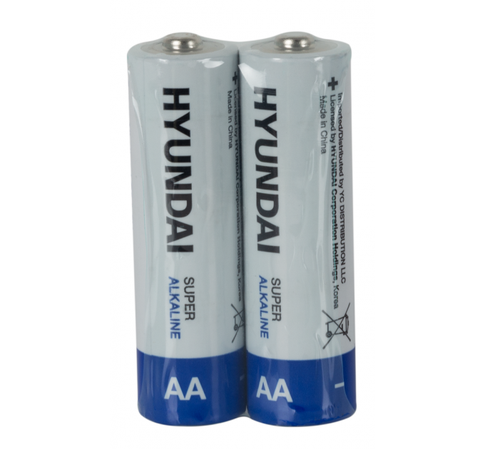 Батарейка Hyundai LR6 AA Shrink 2 Alkaline