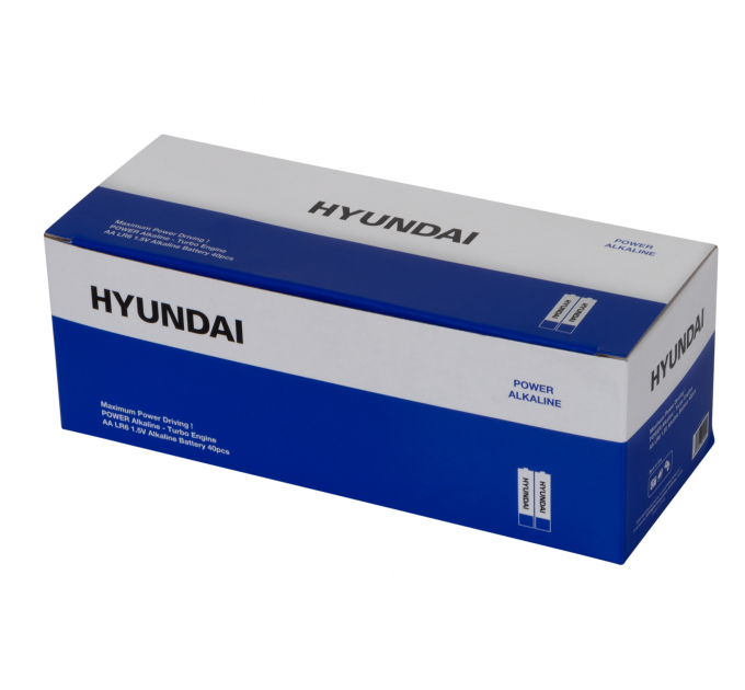 Батарейка Hyundai LR6 AA Shrink 2 Alkaline