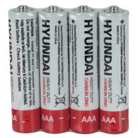 Батарейка HYUNDAI R03 AAA Shrink 4 Heavy Duty