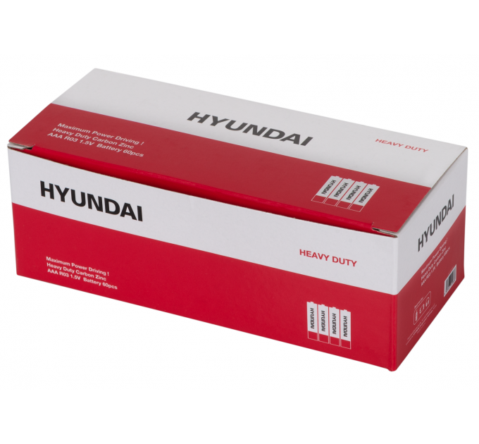 Батарейка HYUNDAI R03 AAA Shrink 4 Heavy Duty