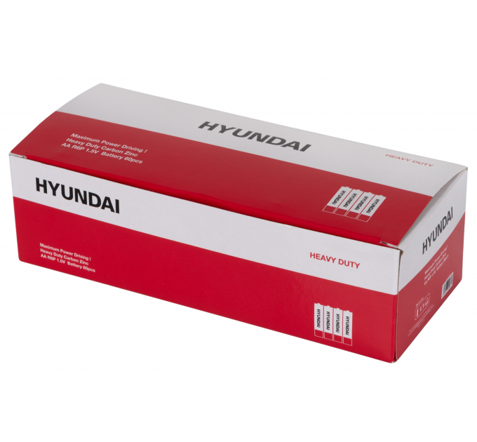Батарейка Hyundai R6 AA Shrink 4 Heavy Duty