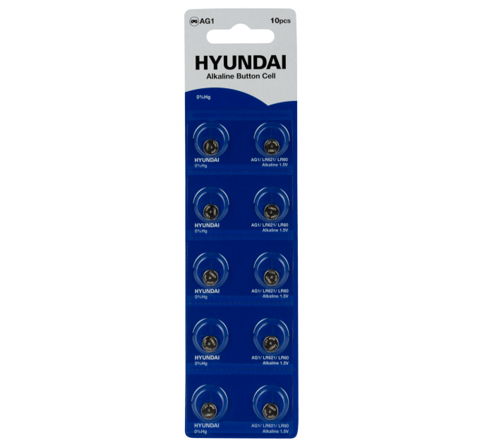 Батарейка Hyundai AG1 Blister 10 