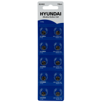 Батарейка Hyundai AG3 Blister 10 