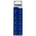Батарейка Hyundai AG10 Blister 10 