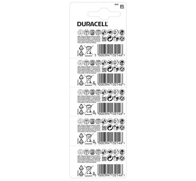 Батарейка Duracell DL2025 DSN уп. 1х5 шт.