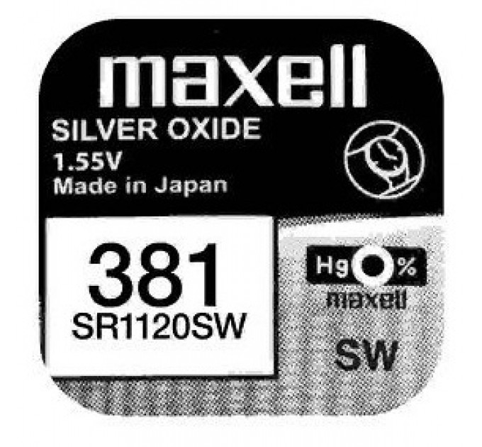Батарейка Maxell SR1120SW 1PC EU MF