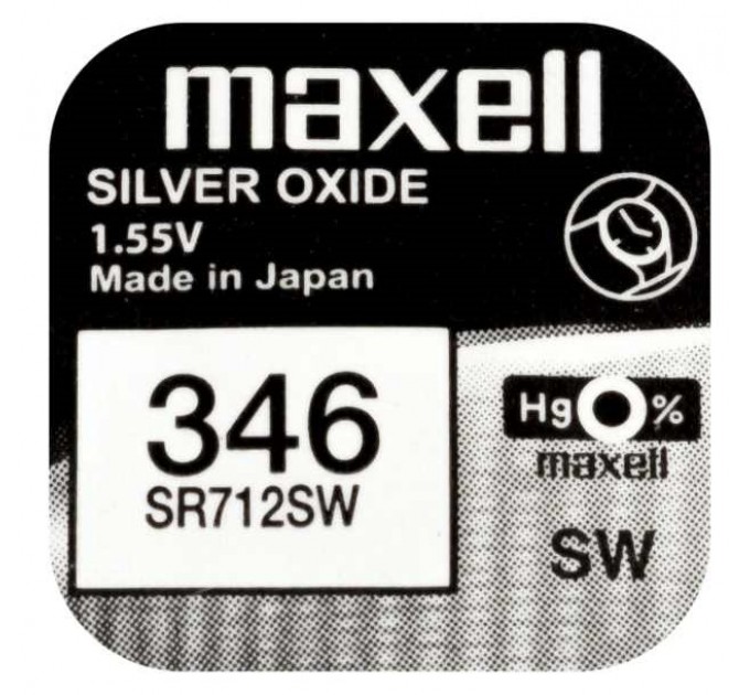 Батарейка Maxell SR712SW 1PC EU MF