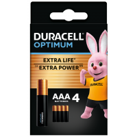 Батарейка Duracell LR03 KPD 04*10 Optimum уп. 1x4 шт.