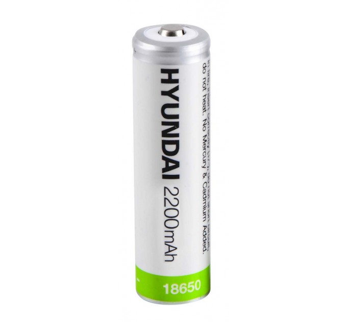 Акумулятор Hyundai 18650 Li-ion 2200mAh (Sharp Top) 