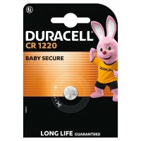 Спеціальна літієва батарейка типу «таблетка» Duracell 1220 3V, (CR1220), 1 шт. в упаковці
