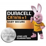 Спеціальна літієва батарейка типу «таблетка» Duracell 1616 3V, (CR1616), 1 шт. в упаковці