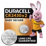 Спеціальна літієва батарейка типу «таблетка» Duracell 2430 3V, (CR2430), 2 шт. в упаковці