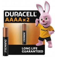 Спеціальна лужна батарейка Duracell AAAA  1,5V, (LR8D425), 2 шт. в упаковці
