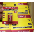 батарейка щелочная Rablex 6LR61 крона 9V Turbo blister 