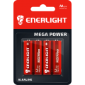 Батарейка ENERLIGHT MEGA POWER AA BLI 4