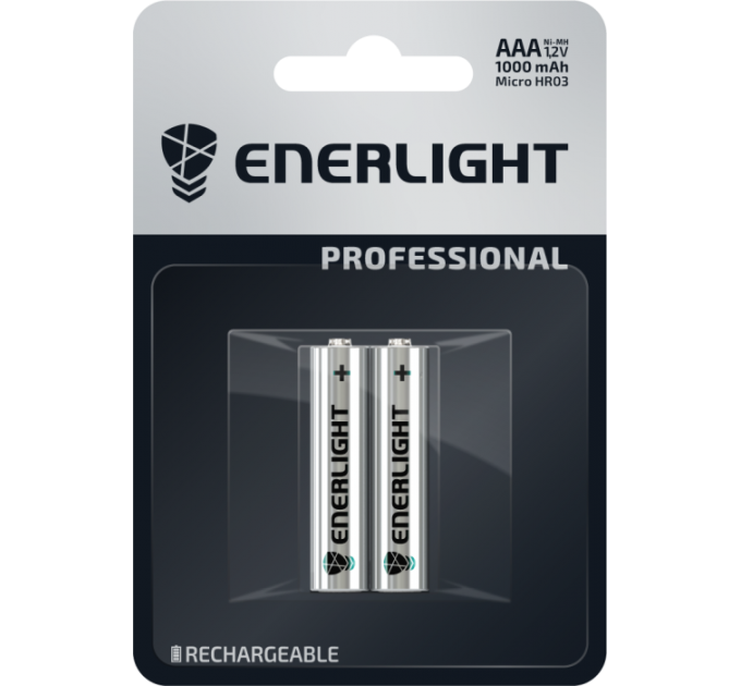 Акумулятор ENERLIGHT Professional AAA 1000mAh BLI 2