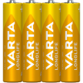 Батарейка VARTA LONGLIFE AAA FOL 4 ALKALINE