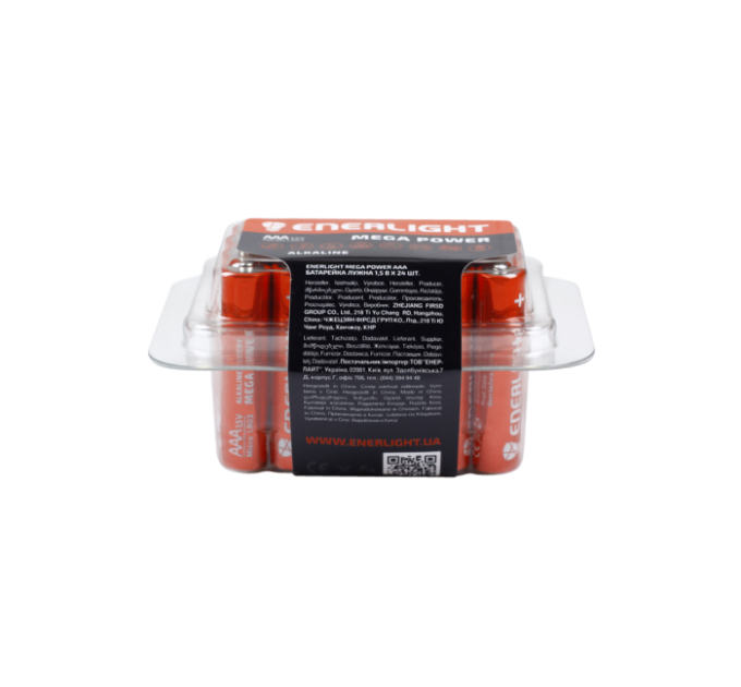 Батарейка ENERLIGHT MEGA POWER AAA BOX 24