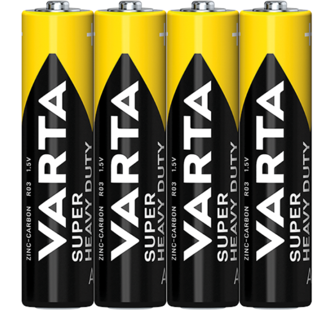 Батарейка VARTA SUPERLIFE AAA FOL 4  шт