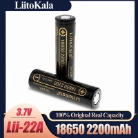 Акумулятор LiitoKala Lii-22A Li-ion 18650 3.7 V 2200 mAh  (технічний)