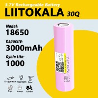 Акумулятор LiitoKala 30Q Li-ion 18650 3.7 V 3000 mAh (технічний)