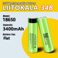 Акумулятор LiitoKala NCR 34B Li-ion 18650 3.7 V 3400 mAh (технічний)
