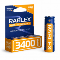 Акумулятор Li-Ion Rablex 18650 3400 mAh