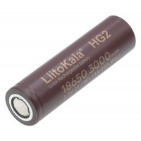 Аккумулятор LiitoKala HG2 Li-ion 18650 3.7 V 3000 mAh (технічний)