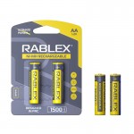 Акумулятор NI-MH Rablex AA 1500mAh 1.2V, блістер 2 шт Акумулятор NI-MH Rablex AA 1500mAh 1.2V, блістер 2 шт
