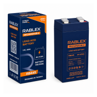 Акумулятор свинцево-кислотний Rablex RB445 AGM  4V 4.5 Ah