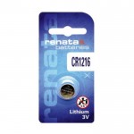 Батарейка літієва Renata CR1216, блістер 1 шт Батарейка літієва Renata CR1216, блістер 1 шт