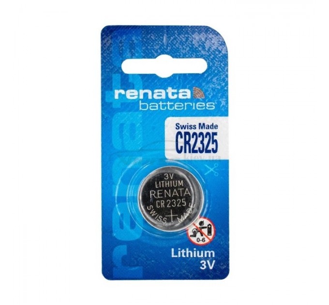 Батарейка літієва Renata CR2325, блістер 1 шт