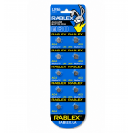 Батарейки для годинника Rablex AG4, блістер 10 шт Батарейки для годинника Rablex AG4, блістер 10 шт