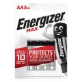 Батарейка Energizer AAA MAX , блістер 4шт.
