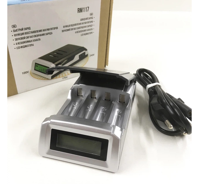 Зарядний пристрій Raymax RM117, Ni-MH, 4 канали