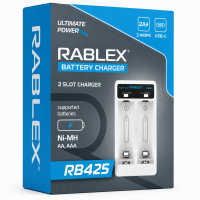 Зарядний пристрій Rablex RB425, Ni-MH, 2 канали