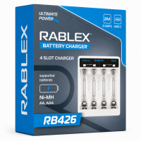 Зарядний пристрій Rablex RB426, Ni-MH, 4 канали
