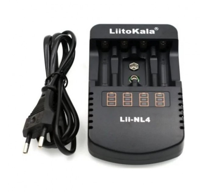 Зарядний пристрій  LiitoKala Lii-NL4, 4 канали  	